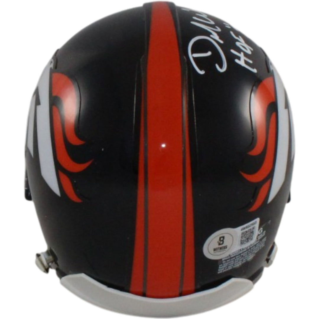 Demarcus Ware Autographed Denver Broncos TB VSR4 Mini Helmet HOF Beckett 56390