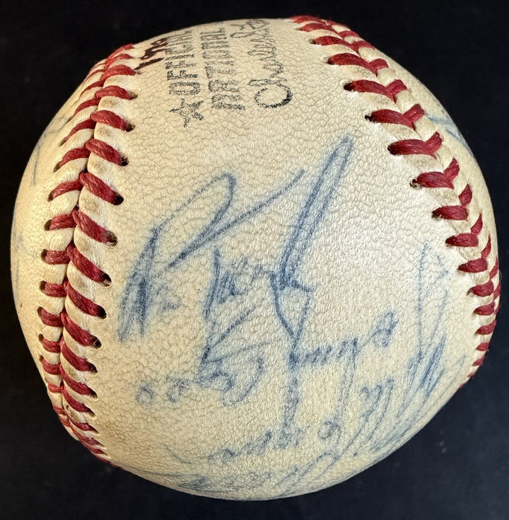 1970 Ny Mets Team Signed Baseball Nolan Ryan Tom Seaver Gil Hodges Berra PSA COA