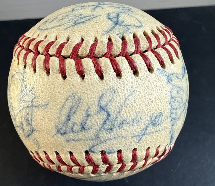 1970 Ny Mets Team Signed Baseball Nolan Ryan Tom Seaver Gil Hodges Berra PSA COA