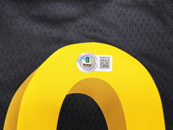 Warriors Stephen Curry Auto Black Nike Swingman City Edt Jersey Size 48 Beckett