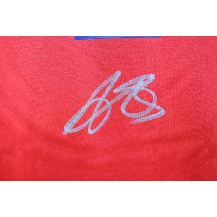 AJ Brown Autographed New England Patriots Nike Size L Jersey Beckett WIT 57963