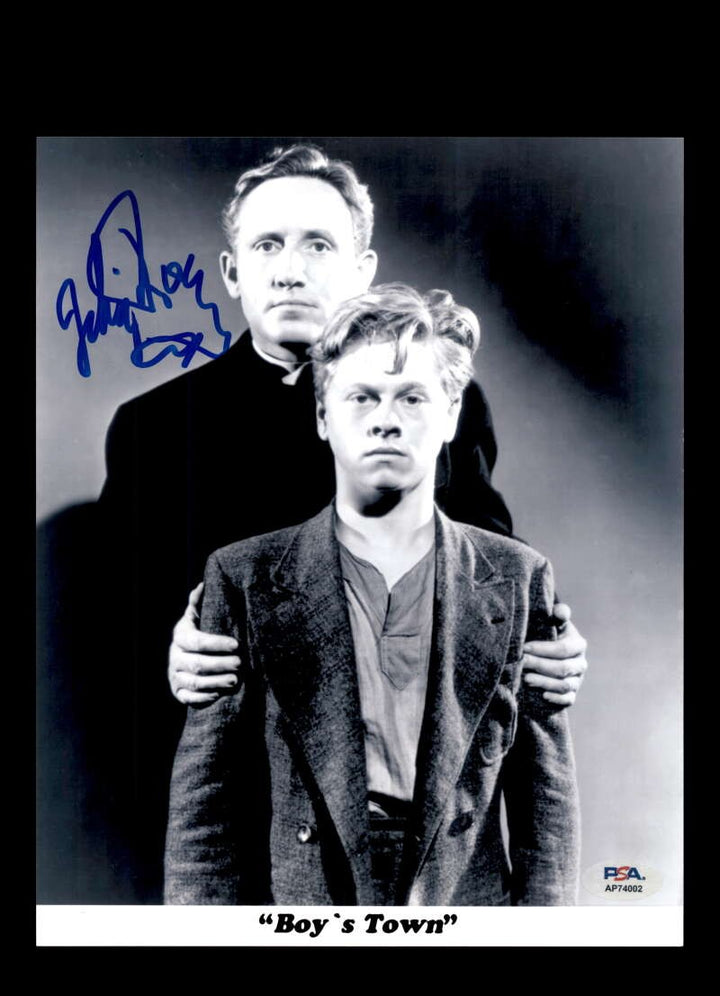Mickey Rooney PSA DNA Coa Signed 8x10 Photo Boys Town Autograph Boy's Town