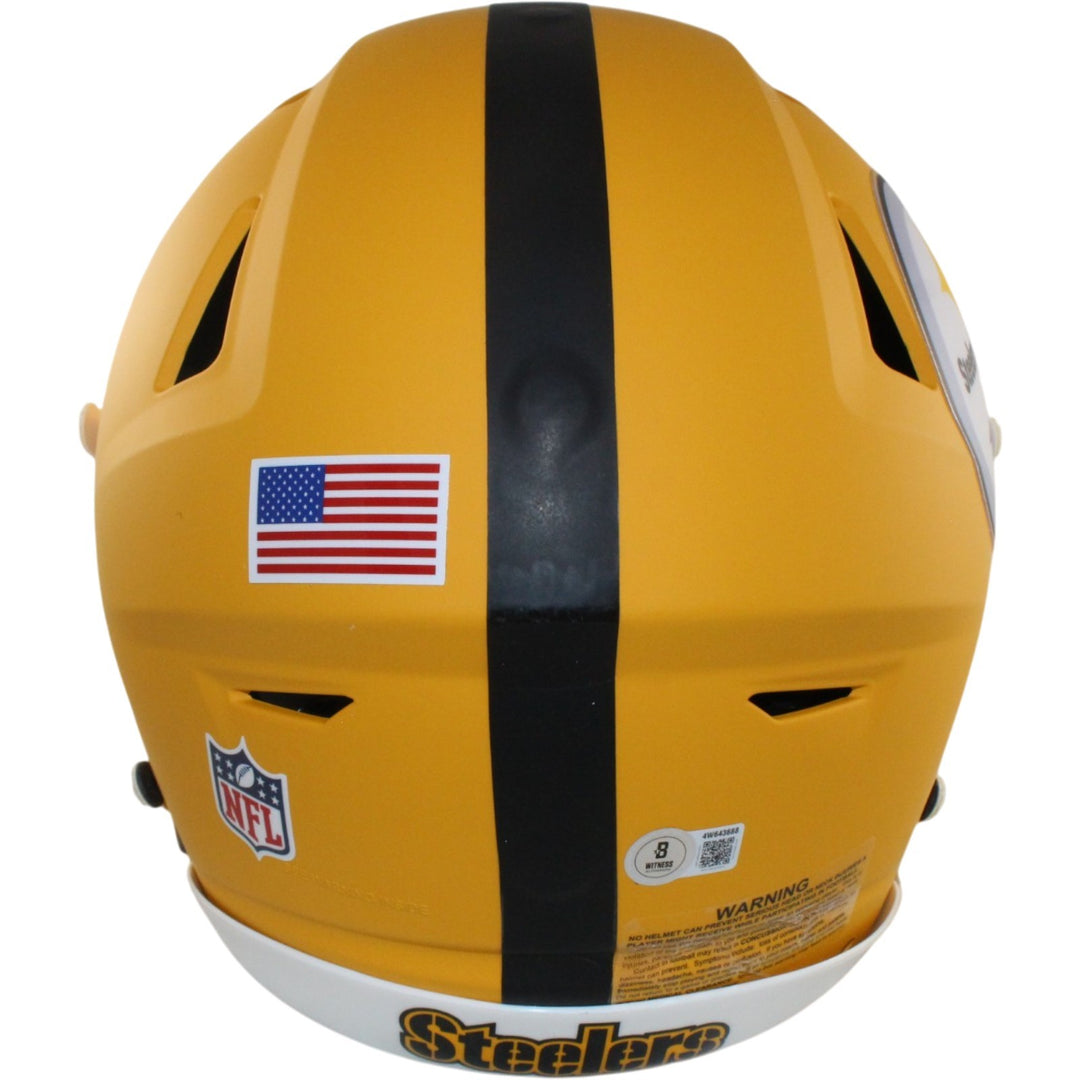 Terry Bradshaw Autographed Pittsburgh Steelers SpeedFlex Alt Helmet BAS W 56886