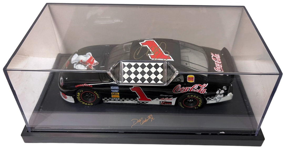 Dale Earnhardt Jr. signed 1998 #1 CocaCola Racing 1/24 Scale Diecast Car w/ Case