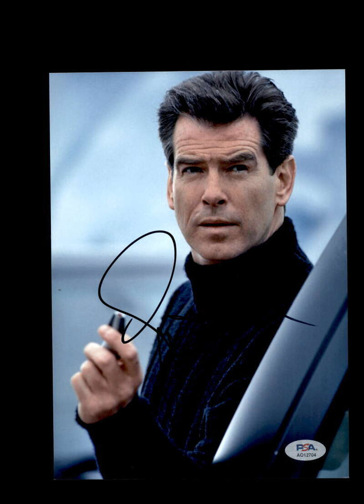 Pierce Brosnan PSA DNA Autograph 8x10 James Bond Photo Signed