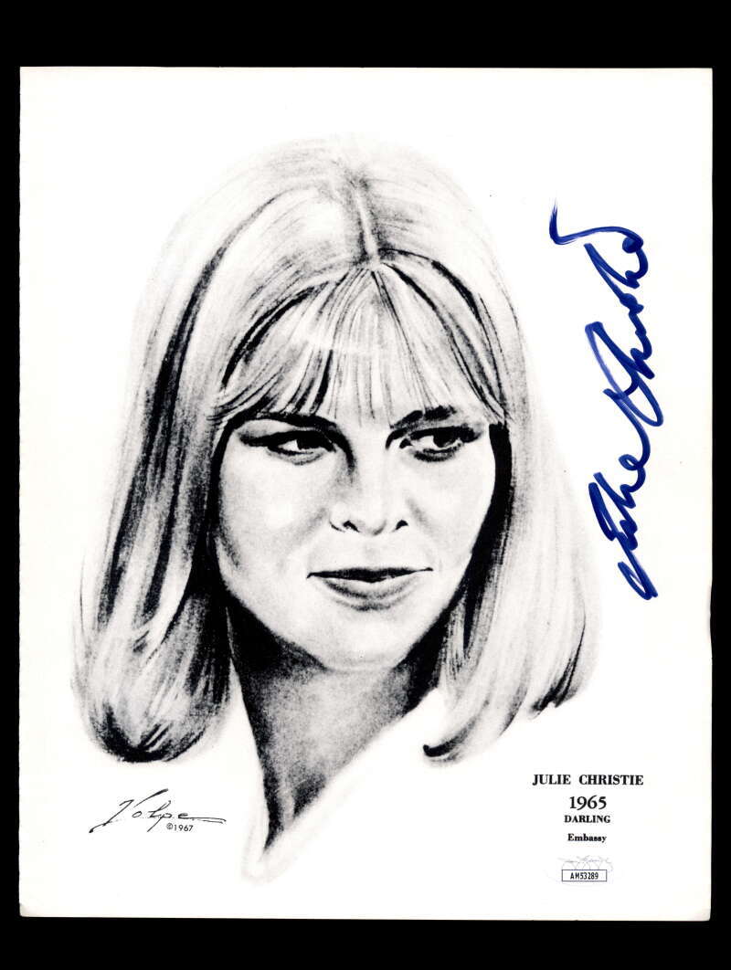 Julie Christie JSA Coa Signed 8x10 Volpe Litho Photo Autograph