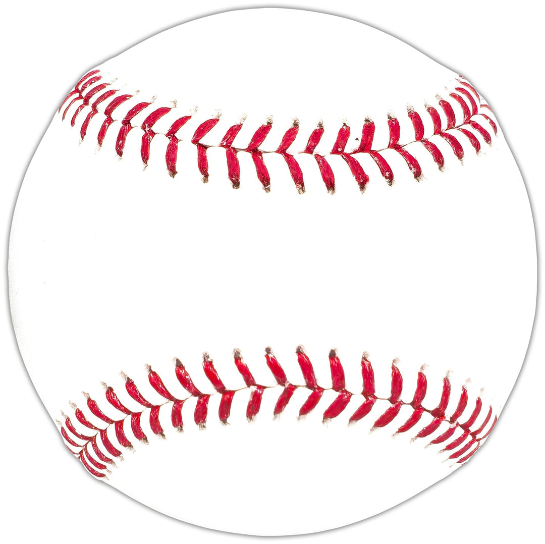 Evan Carter Signed Official 2023 WS Logo MLB Baseball Texas Rangers Beckett Wit