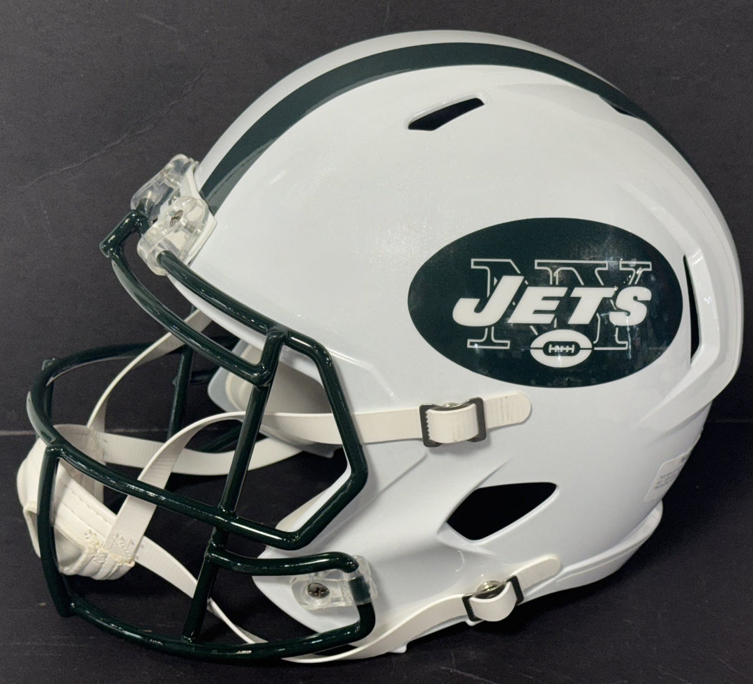 New York Jets Speed Replica Riddell NFL Full Size Football Helmet NIB White