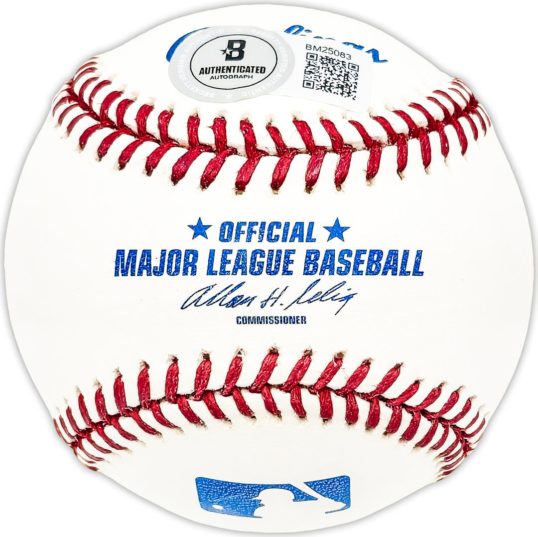 Drungo Hazewood Autographed MLB Baseball Baltimore Orioles Beckett QR #BM25083