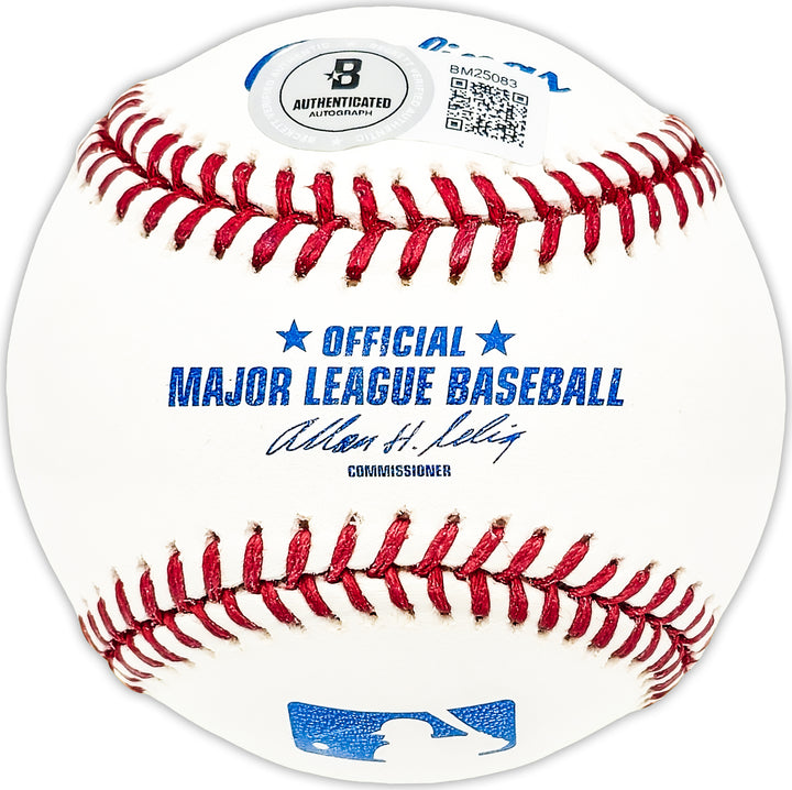 Drungo Hazewood Autographed MLB Baseball Baltimore Orioles Beckett QR #BM25083