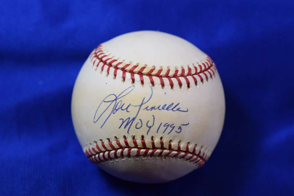 Lou Piniella PSA DNA Autograph American League Signed Baseball MOY 1995