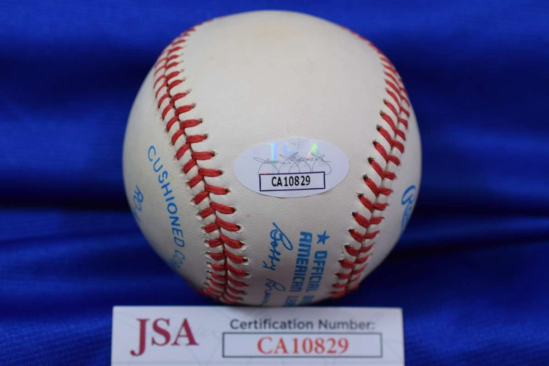 Wade Boggs JSA Coa Autograph American League Signed Baseball