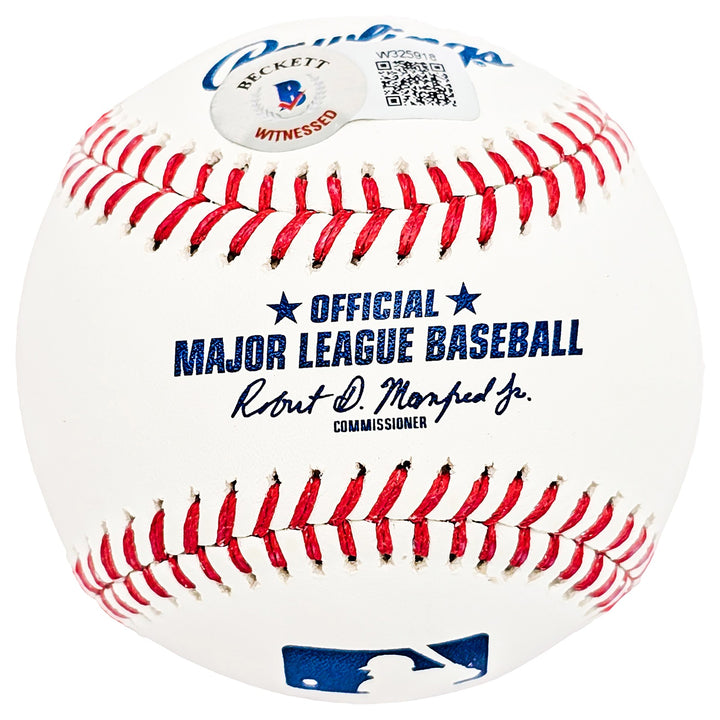 Hideki Matsui Signed MLB Baseball Yankees Signed In English & Japanese
