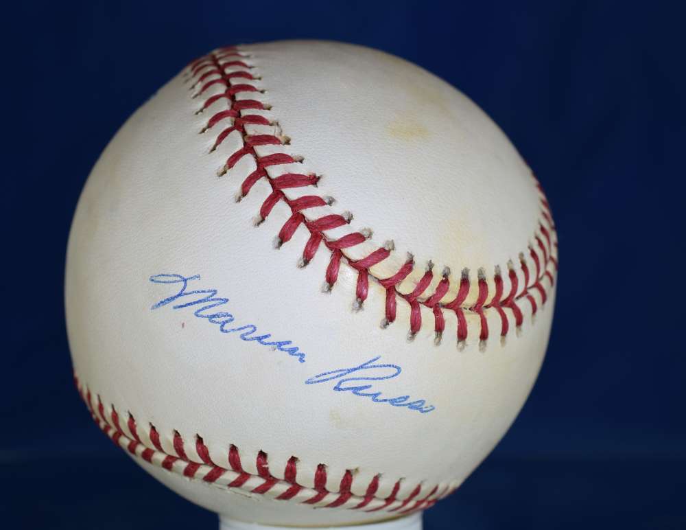 Marius Russo Psa/dna Certified American League Baseball Autograph Signed