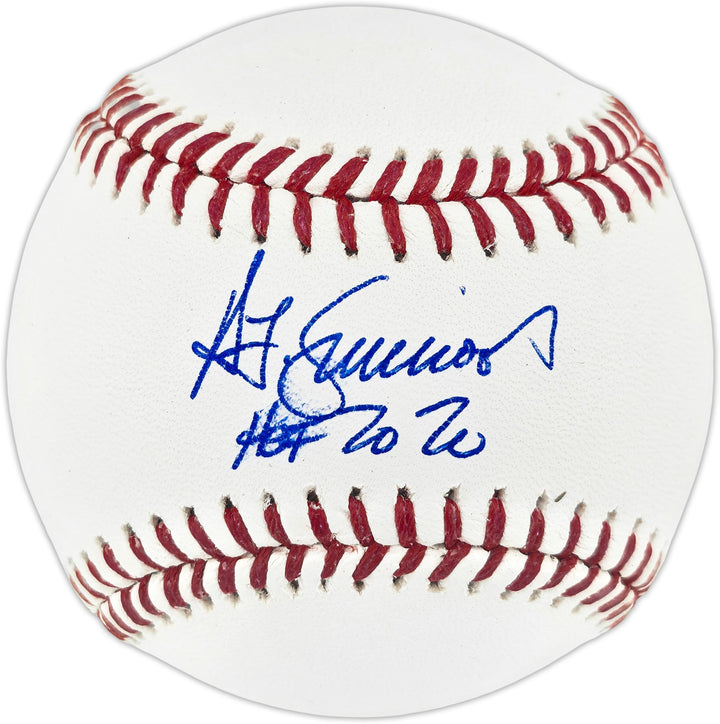 Ted Simmons Auto MLB Baseball St. Louis Cardinals "HOF 2020" Smudge Beckett Wit
