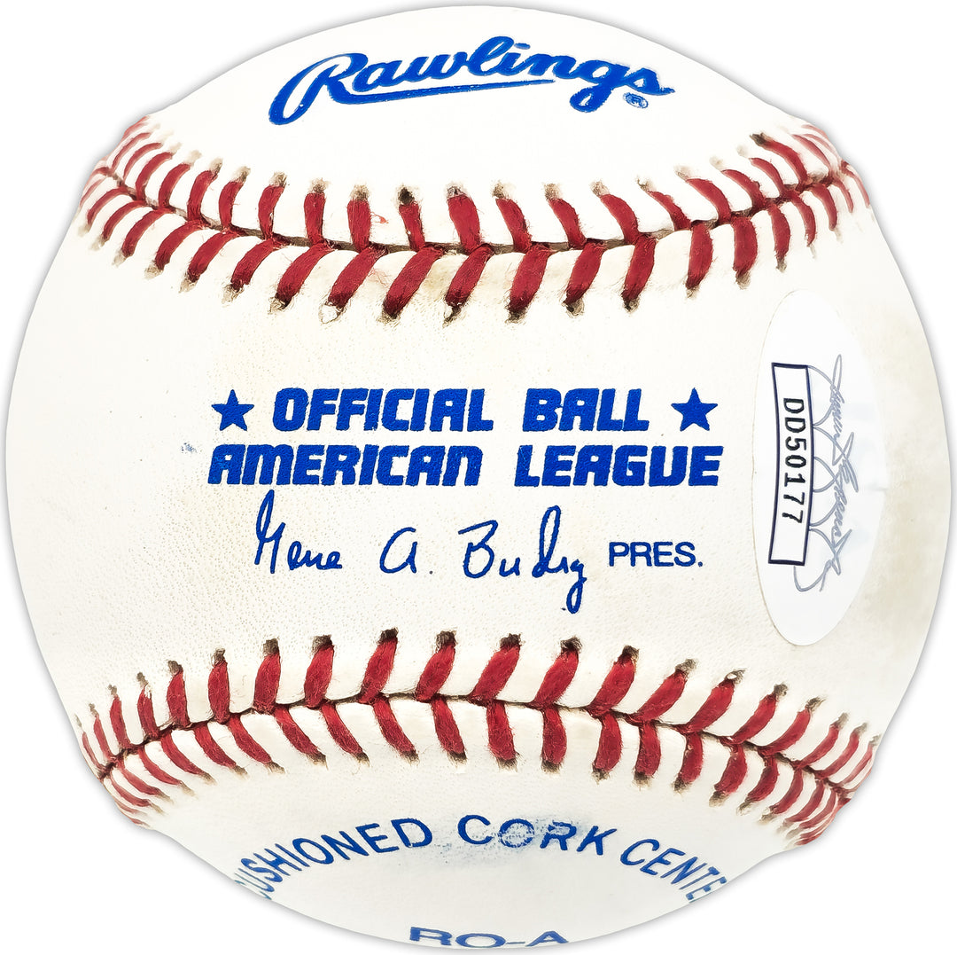 Hal Newhouser Signed AL Baseball Detroit Tigers "HOF 92" JSA #DD50177