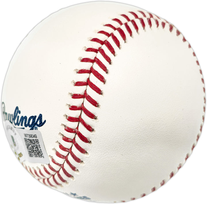 Alex Bregman Auto Signed 2022 WS Logo Baseball Astros 2022 WS Champs Beckett Wit