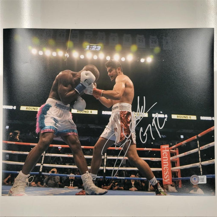 Gilberto Ramirez "Zurdo" signed 11x14 Photo WBO Boxing Champ ~ Beckett BAS COA