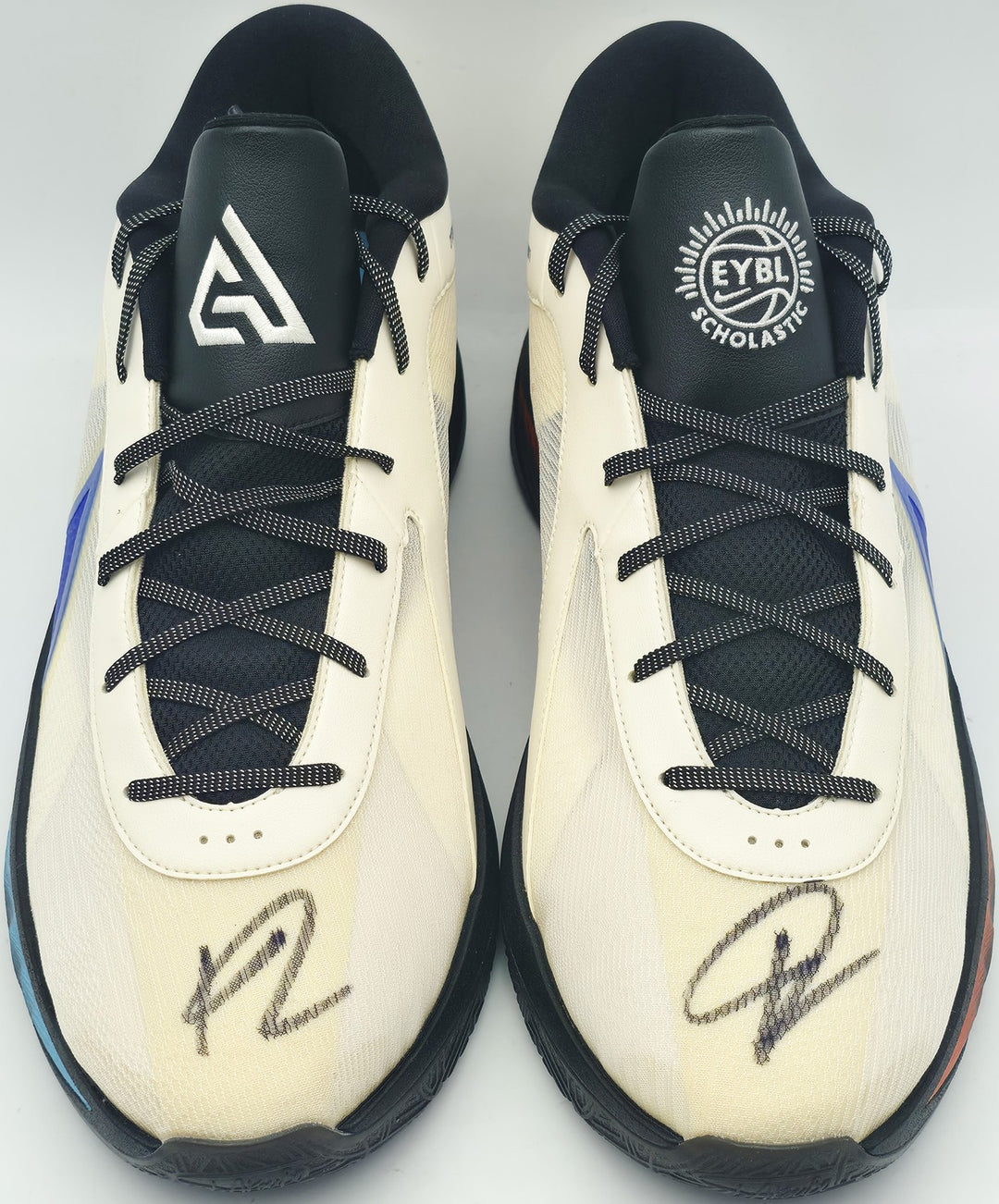 Giannis Auto 2024 (PE) Promo Nike Zoom Freak Game Shoes Bucks Size 17 Beckett