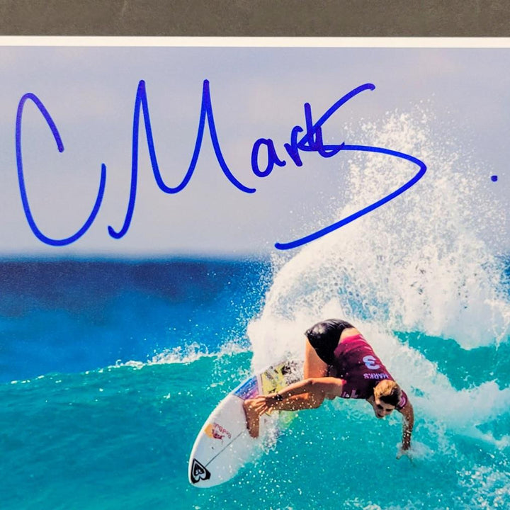 Caroline Marks signed 8x10 Photo USA Olympics Gold Surfer autograph~ Beckett BAS