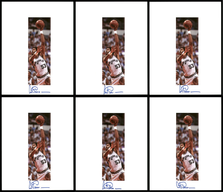 Artis Gilmore Signed 8.5x11 Photo 12 Count Lot San Antonio Spurs
