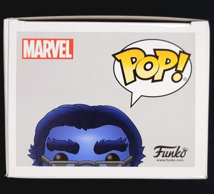 Kelsey Grammer signed Beast X-Men Funko Pop! figure orange autograph BAS Beckett