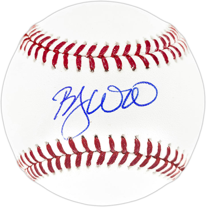 Bryan Woo Signed Official MLB Baseball Seattle Mariners JSA Witness