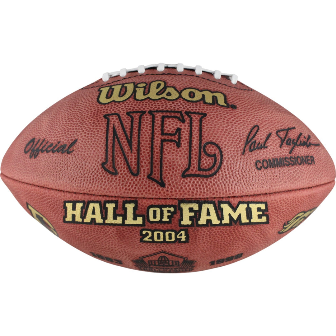 John Elway Denver Broncos Hall of Fame Unautographed Wilson Football As Is 50118