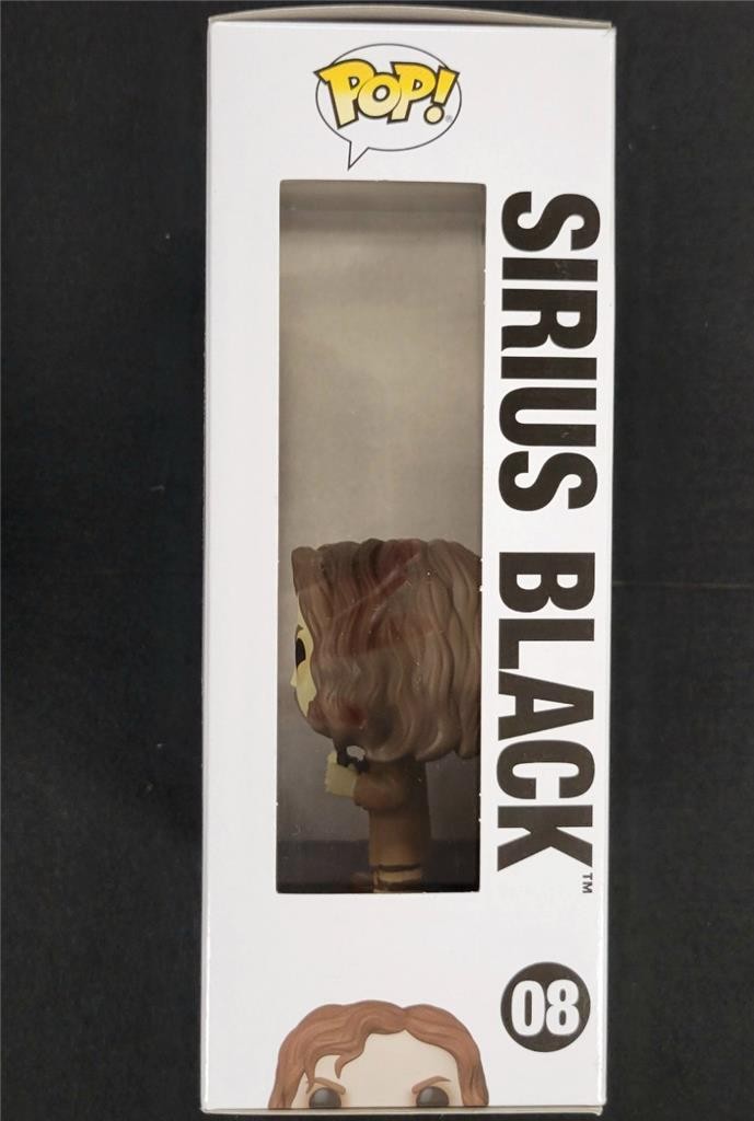 Gary Oldman signed Sirius Black Harry Potter Funko Pop! Cover 8 auto Beckett BAS