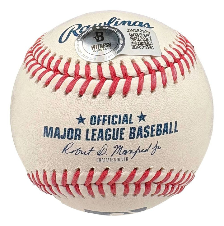 Victor Scott II St. Louis Cardinals Signed Official MLB Baseball BAS