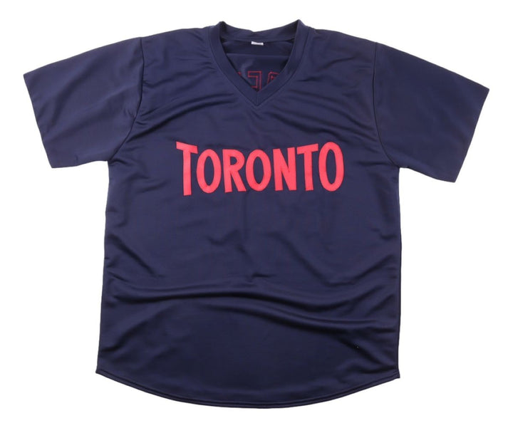 Vladimir Guerrero Jr. Toronto Signed Navy Baseball Jersey BAS