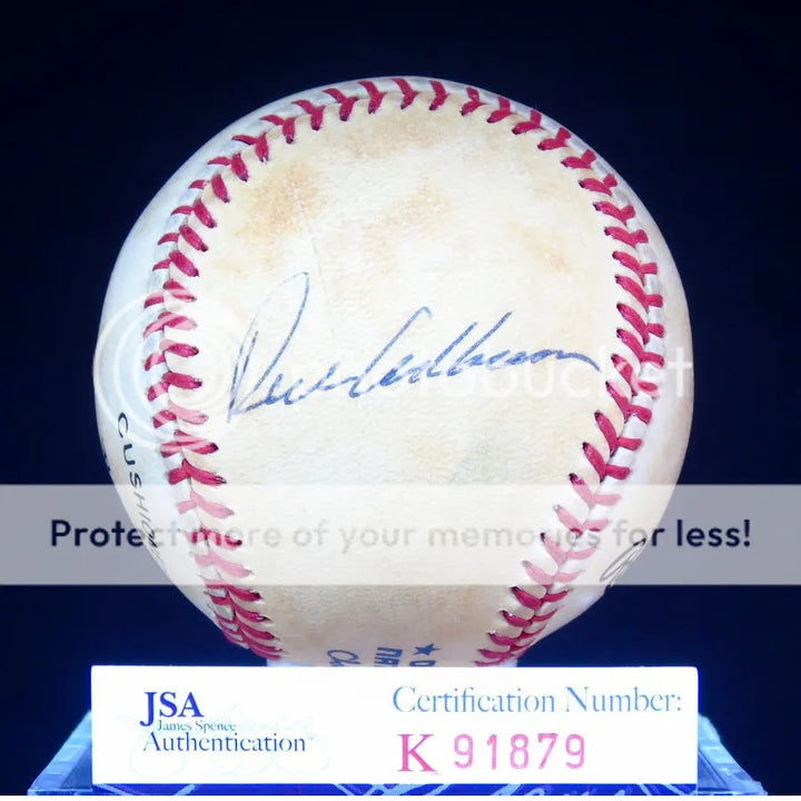 Richie Ashburn Jsa Authenticated Autograph Feeney National Lea Baseball Signed