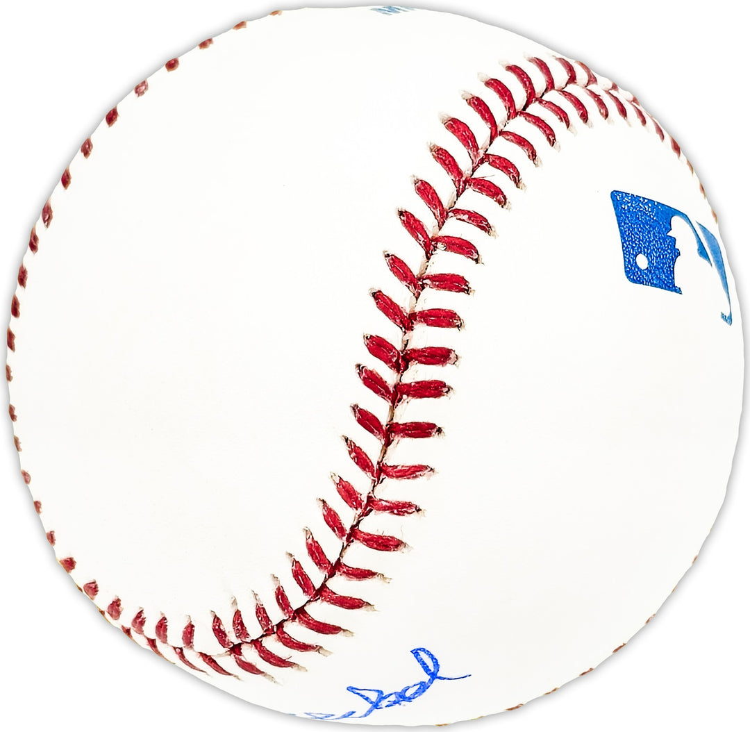 Paul Jake Jaeckel Signed Official MLB Baseball Chicago Cubs Beckett QR #BM25494