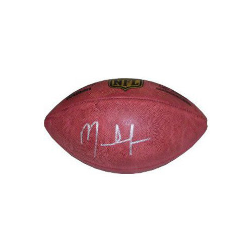 Mark Ingram signed Official NFL New Duke Leather Game Football - PSA Hologram