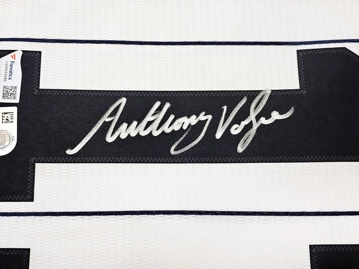 New York Yankees Anthony Volpe Signed White Nike Jersey Size XL Fanatics Holo
