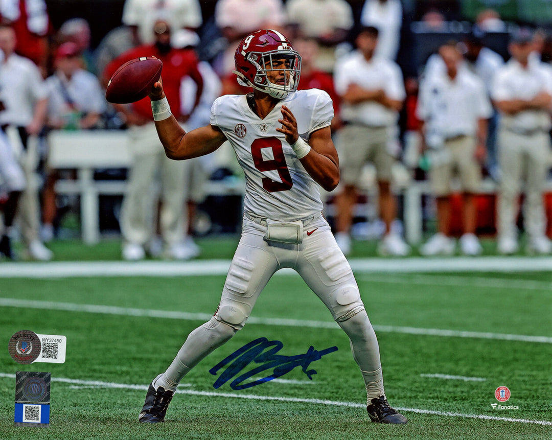 Bryce Young Autographed Alabama Crimson Tide 8x10 Photo BAS 40070