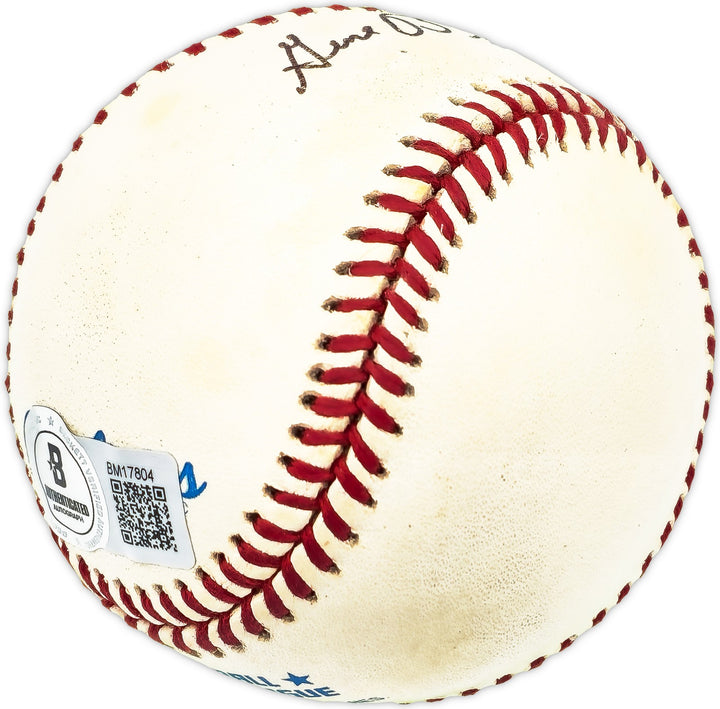 Gene Brabender Signed AL Baseball Orioles, Pilots Beckett #BM17804