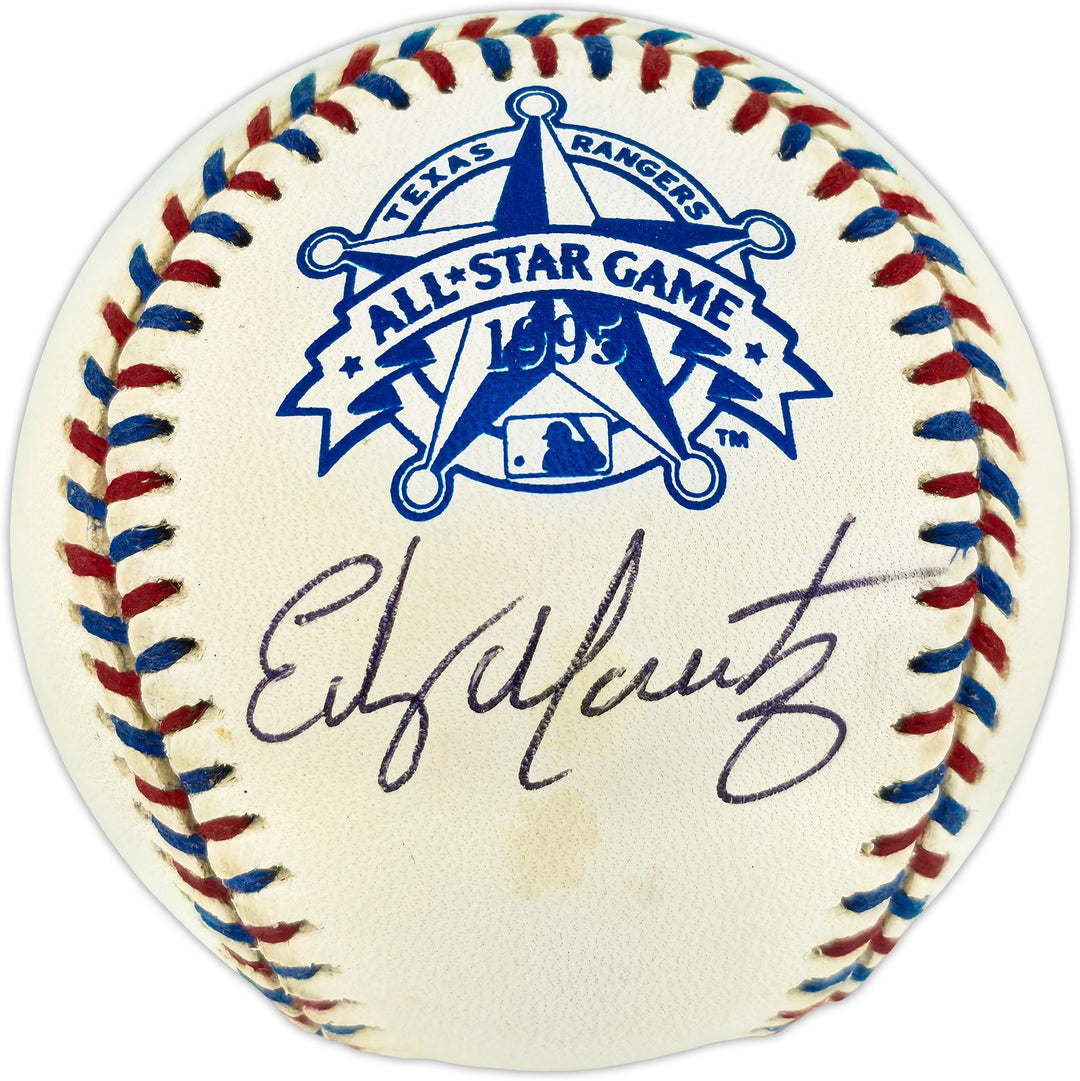 Edgar Martinez Auto Official 1995 ASG Logo MLB Baseball Mariners MCS Holo 64079