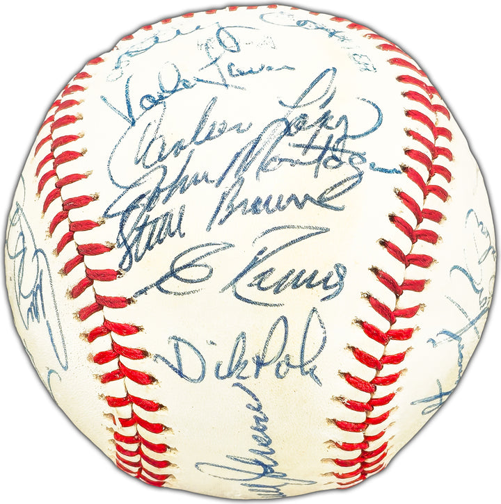 1977 Mariners Autographed AL Baseball Inaugural Year 26 Sigs JSA XX97490