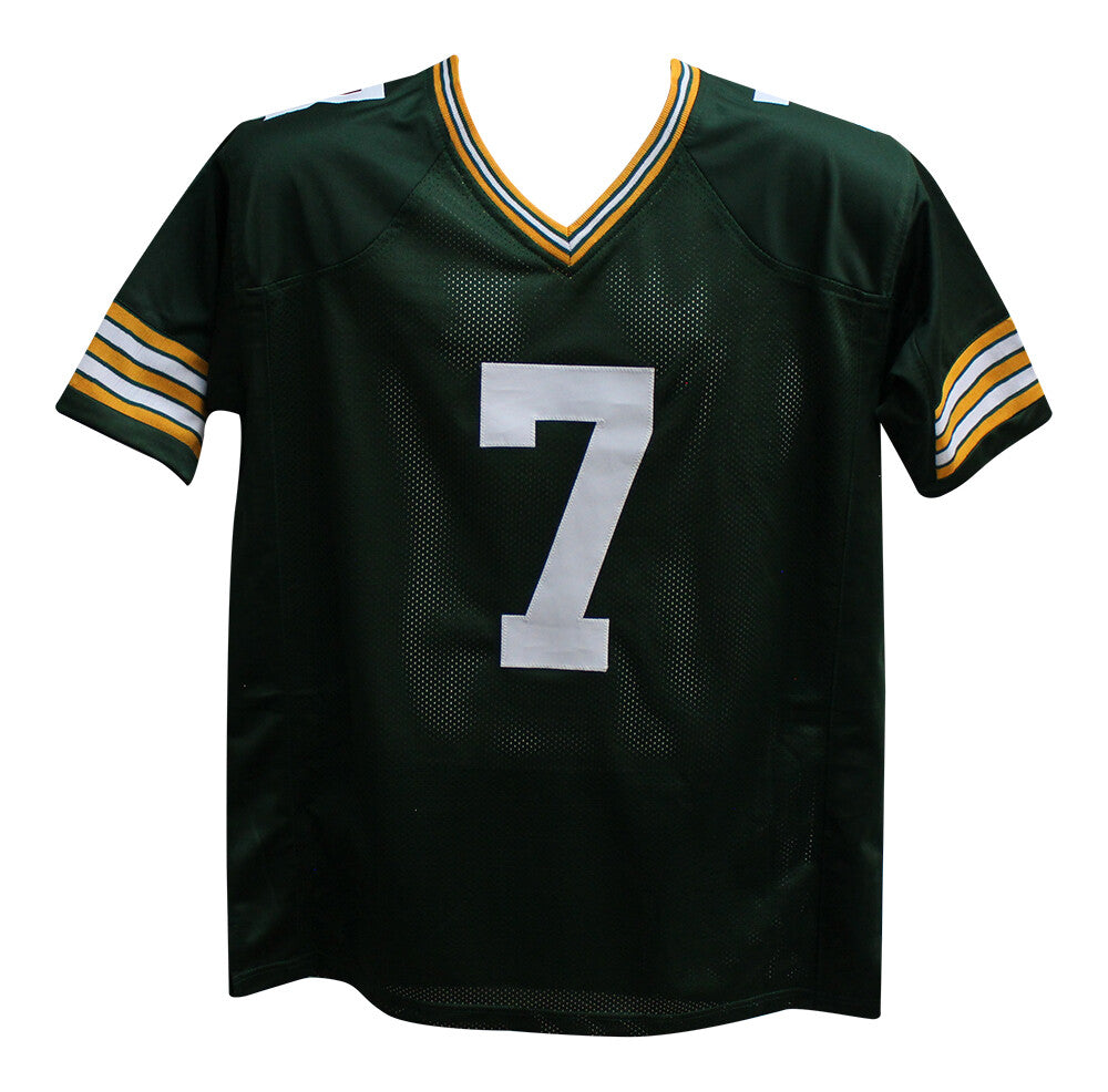 Don Majkowski Autographed Pro Style Green XL Jersey Majik Man Beckett 35518