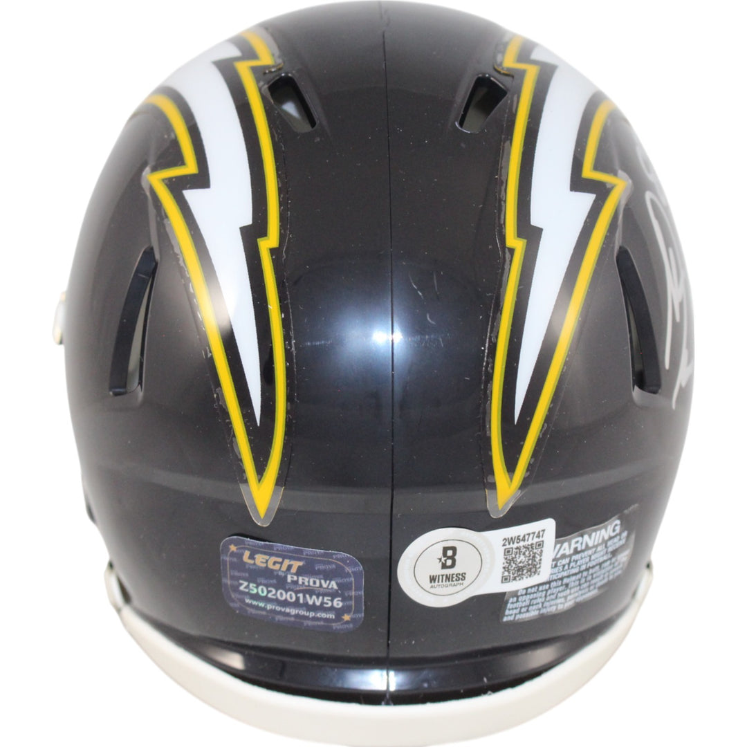 Antonio Gates Autographed San Diego Chargers TB Mini Helmet HOF Beckett 50261