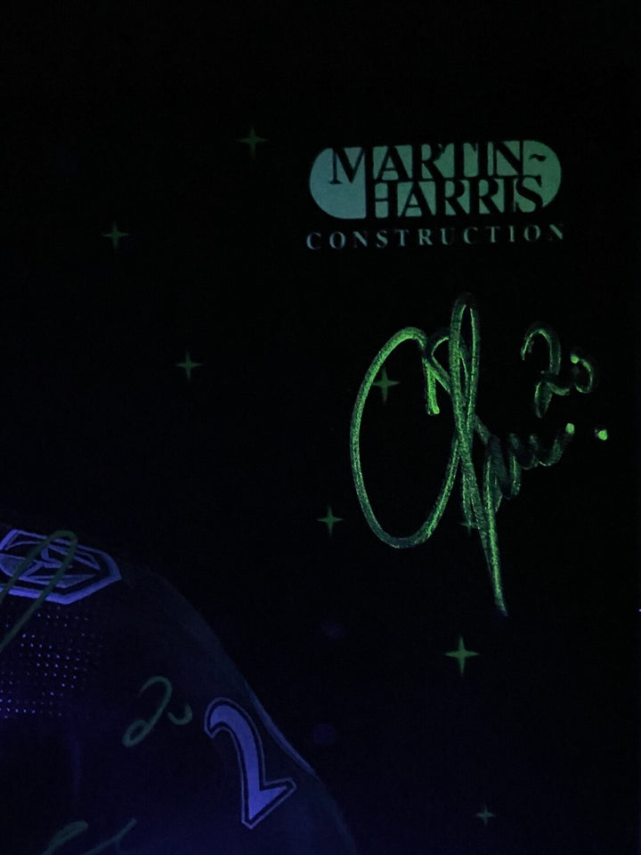 Chandler Stephenson Vegas Golden Knights 12/9/22 Glow Signed 11x17 Poster Photo