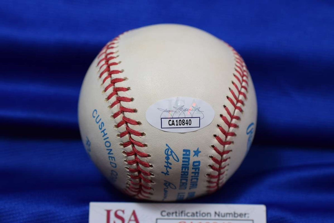 Andre Dawson JSA Coa Autograph American League Signed Baseball