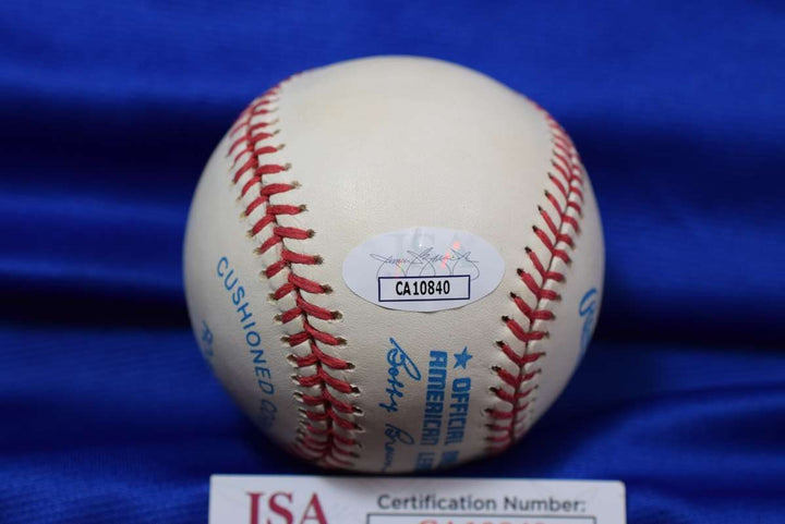 Andre Dawson JSA Coa Autograph American League Signed Baseball