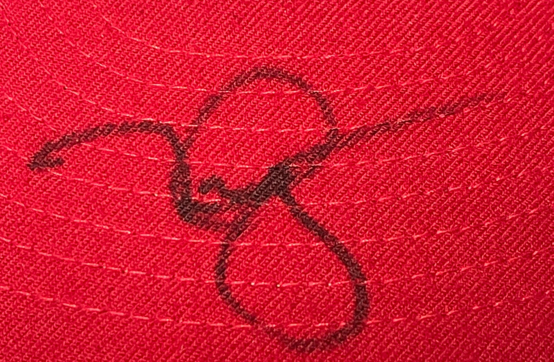 Mark McGwire signed MLB Authentics 59 St. Louis Cardinals Fitted Cap–Beckett/COA