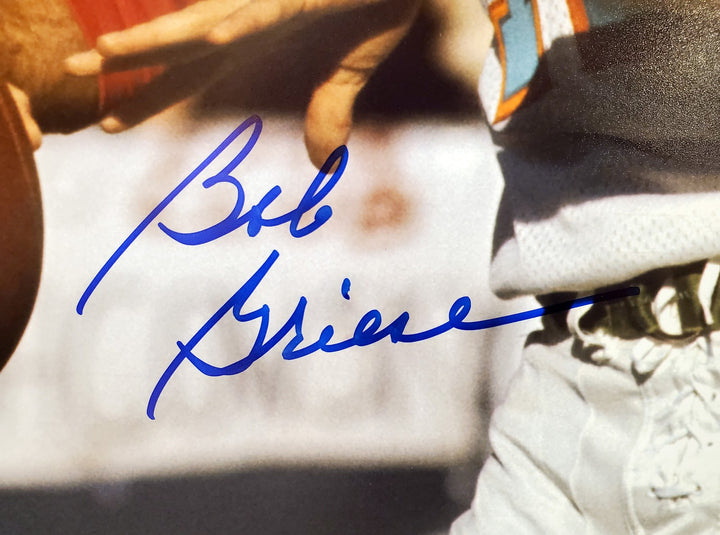 Bob Griese Autographed Signed 16x20 Photo Miami Dolphins Beckett BAS QR