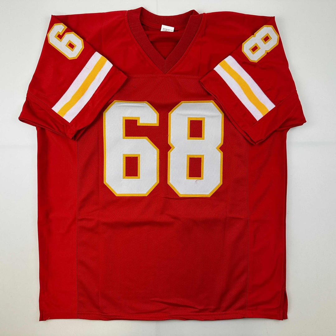 Facsimile Autographed Will Shields Kansas City Red Reprint Jersey Size Men's XL