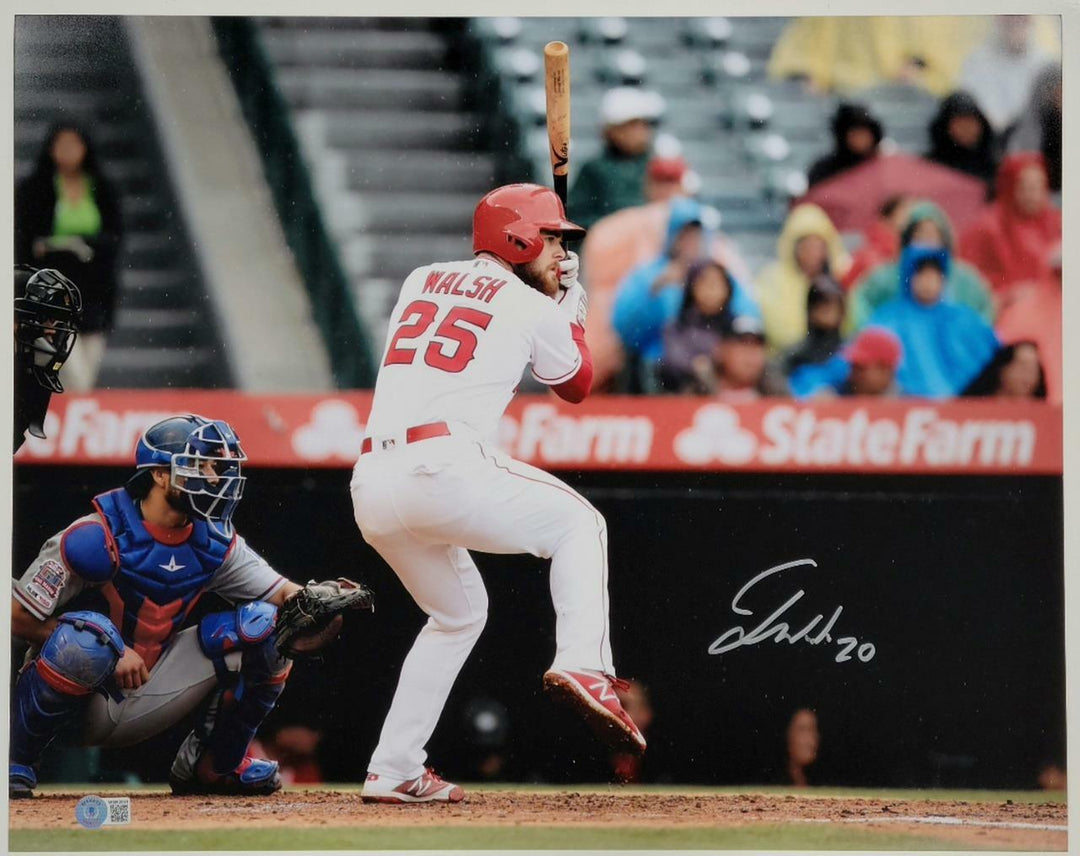 Jared Walsh signed Angels 16x20 Photo #3 autograph ~ BAS Beckett Witness coa