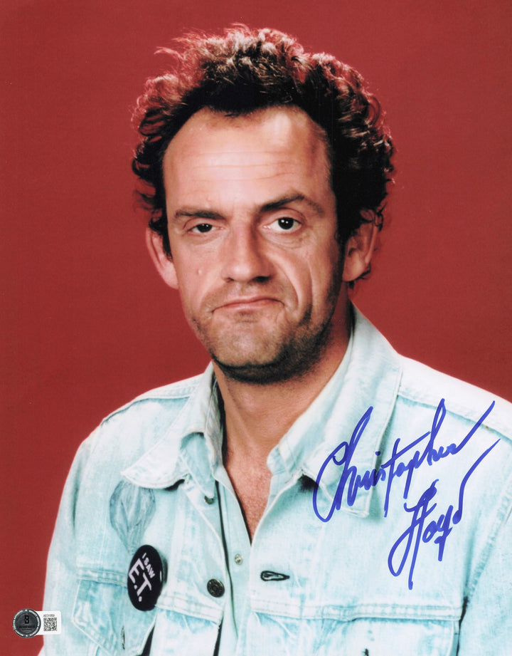 Christopher Lloyd Autographed Signed 11x14 Photo Taxi Beckett BAS QR #AE31959