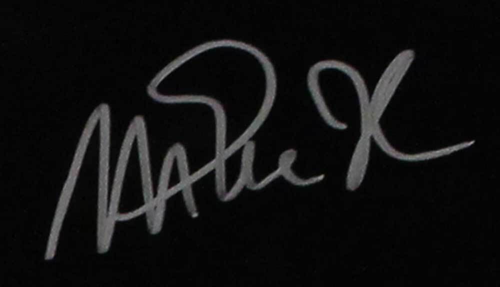 Larry Bird & Magic Johnson Autographed Lakers/Celtics 16x20 Photo BAS 40017